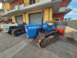 Tractor de orugas Landini 5500 con fresadora rotativa - Imagen 2