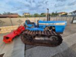 Tractor de orugas Landini 5500 con fresadora rotativa - Imagen 3